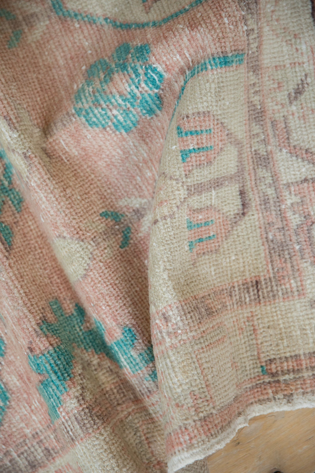 3x5.5 Vintage Distressed Oushak Rug