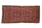 2x4.5 Vintage German Sarouk Rug Runner