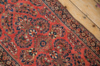 2x4.5 Vintage German Sarouk Rug Runner
