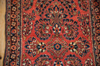 2x4.5 Vintage German Sarouk Rug Runner