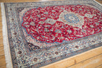 5.5x9 Vintage Nain Carpet