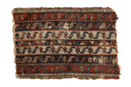 1.5x2.5 Antique Fragment Anatolian Rug Mat