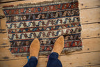 1.5x2.5 Antique Fragment Anatolian Rug Mat
