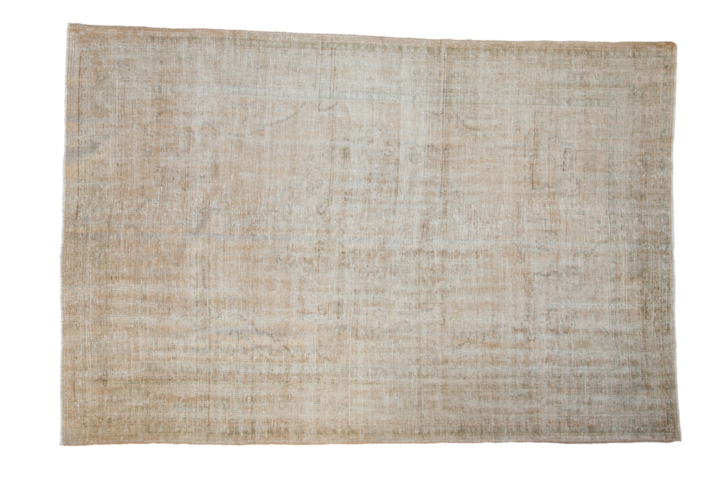 6x9 Vintage Distressed Oushak Carpet