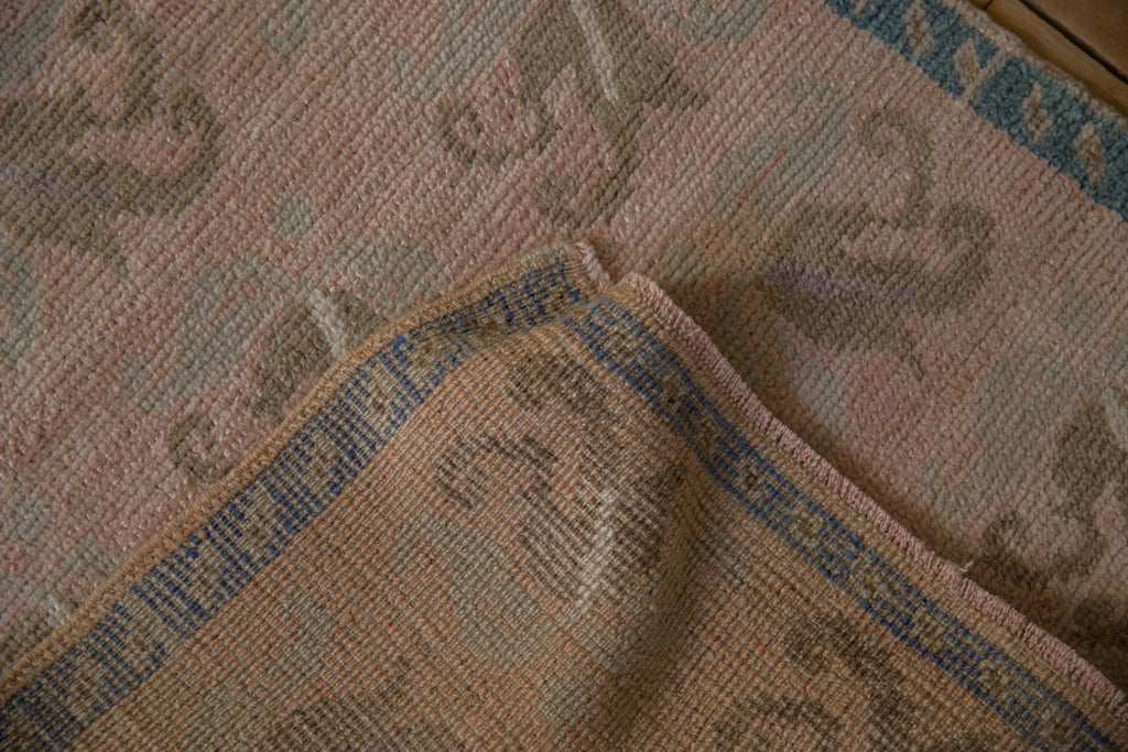 2.5x4.5 Vintage Distressed Oushak Rug