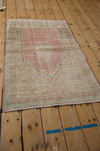 3x4.5 Vintage Distressed Oushak Rug