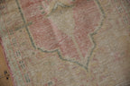 3x4.5 Vintage Distressed Oushak Rug