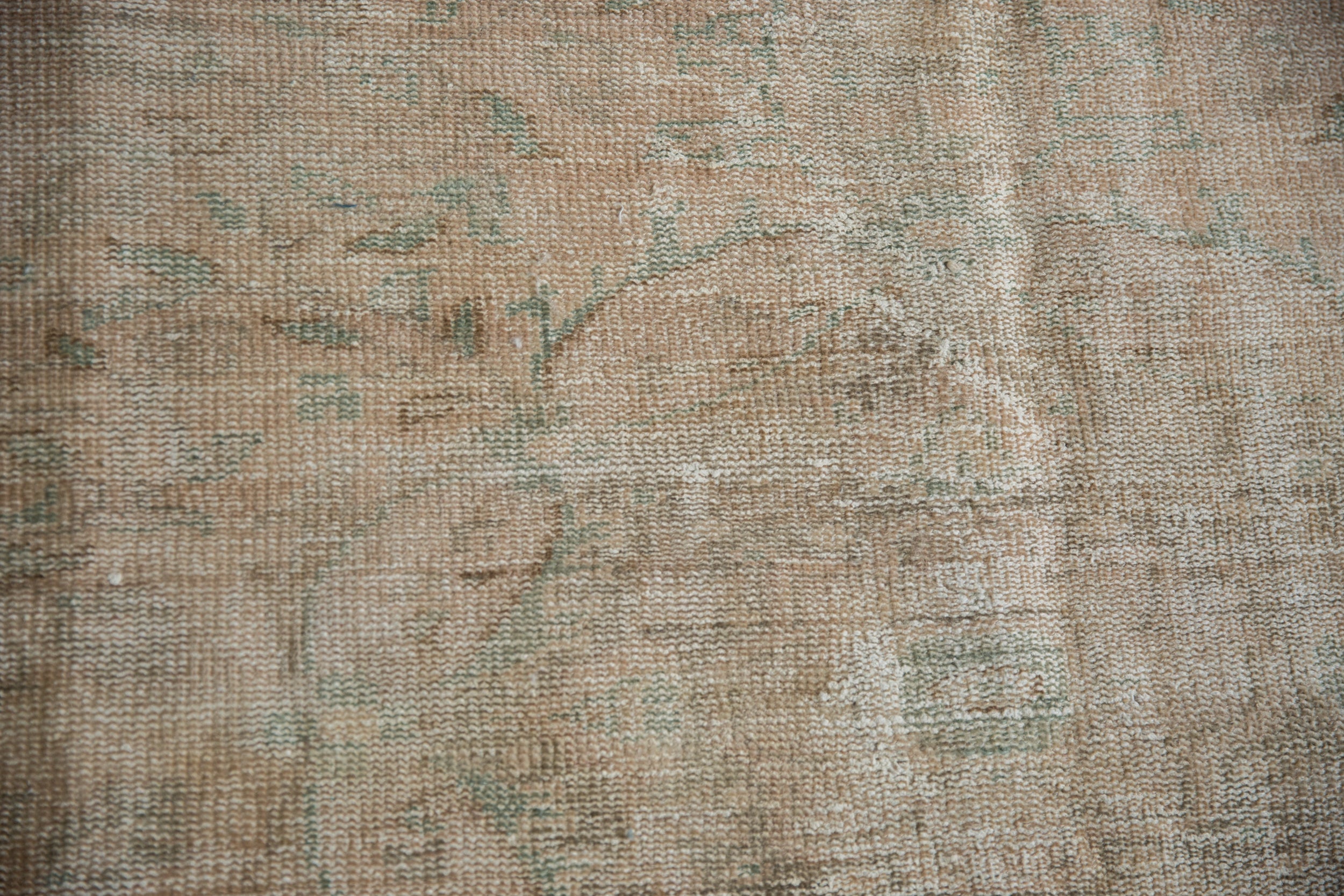 7x9.5 Vintage Distressed Oushak Carpet