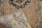 2.5x5 Vintage Distressed Oushak Rug Runner