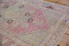 2.5x4 Vintage Distressed Oushak Rug