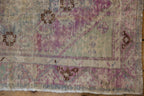 2.5x4 Vintage Distressed Oushak Rug