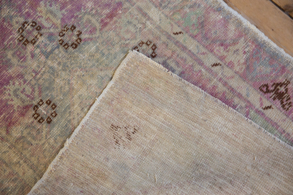 2.5x4 Vintage Distressed Oushak Rug