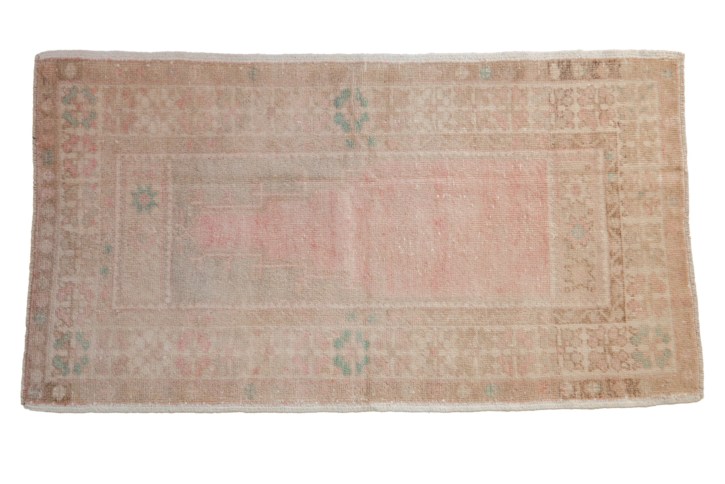 3x5 Vintage Distressed Oushak Rug