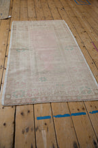 3x5 Vintage Distressed Oushak Rug
