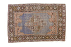 3x4.5 Vintage Distressed Oushak Rug
