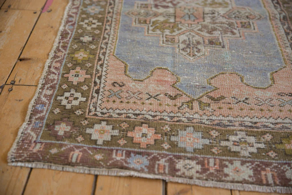 3x4.5 Vintage Distressed Oushak Rug