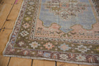 3x4.5 Vintage Distressed Oushak Rug