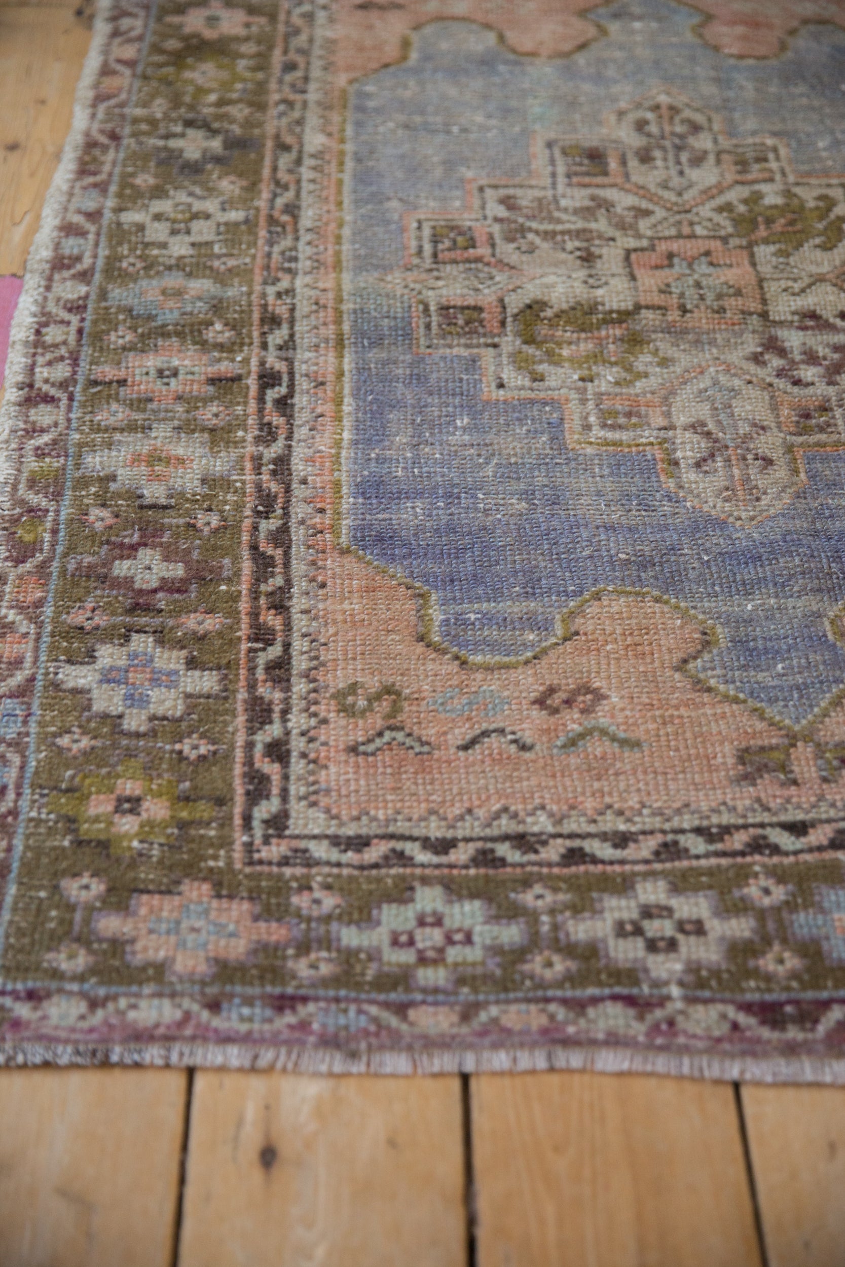 3x4.5 Vintage Distressed Oushak Rug