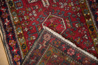 2.5x4.5 Vintage Fine Karaja Rug