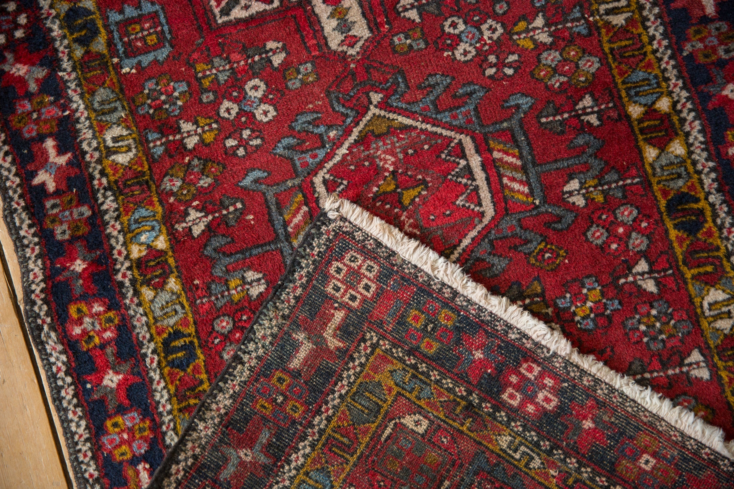 2.5x4.5 Vintage Fine Karaja Rug
