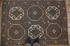 2.5x3.5 Vintage Distressed Oushak Rug