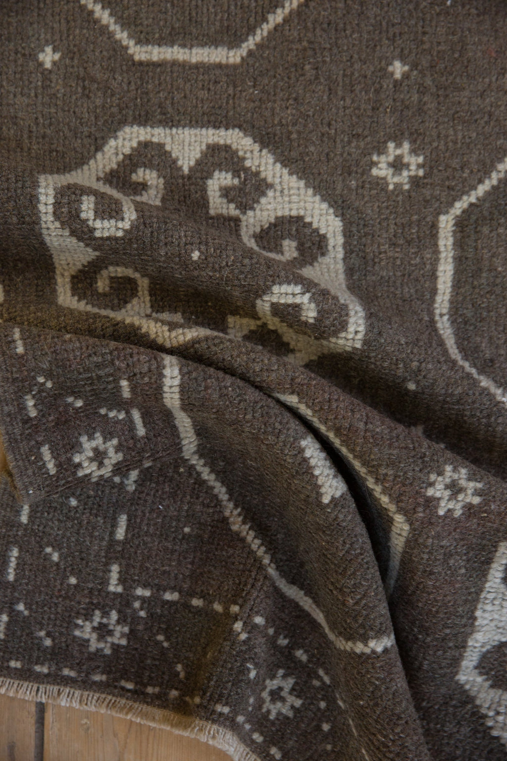 2.5x3.5 Vintage Distressed Oushak Rug