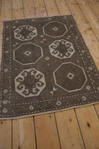 2.5x3.5 Vintage Distressed Oushak Rug
