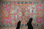 3x5.5 Vintage Distressed Oushak Rug