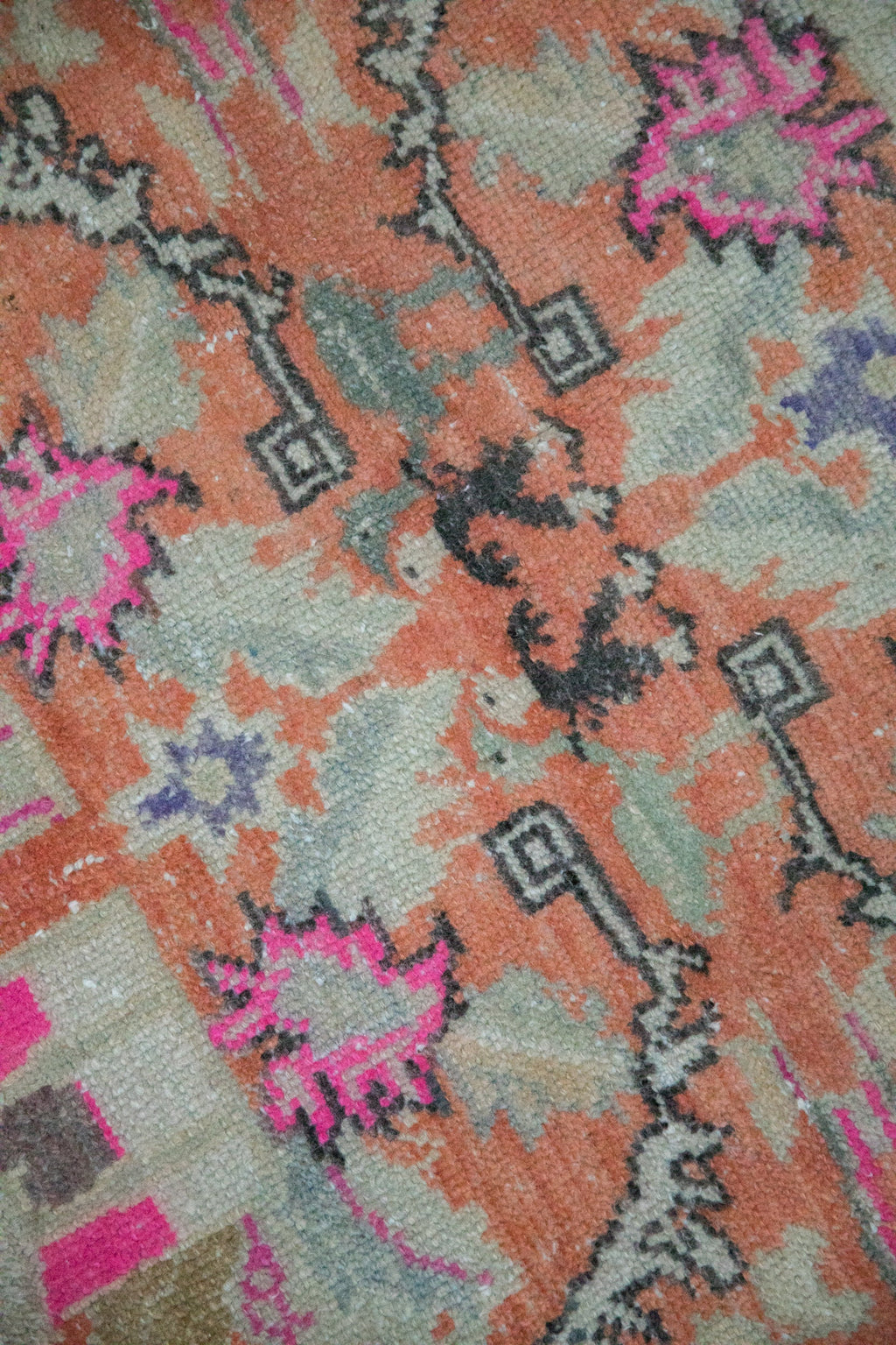 3x5.5 Vintage Distressed Oushak Rug