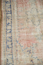 2.5x4.5 Vintage Distressed Oushak Rug