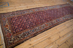 3.5x12 Vintage Malayer Rug Runner