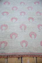4x7 Vintage Distressed Oushak Rug