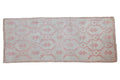 2.5x6.5 Vintage Distressed Oushak Rug Runner
