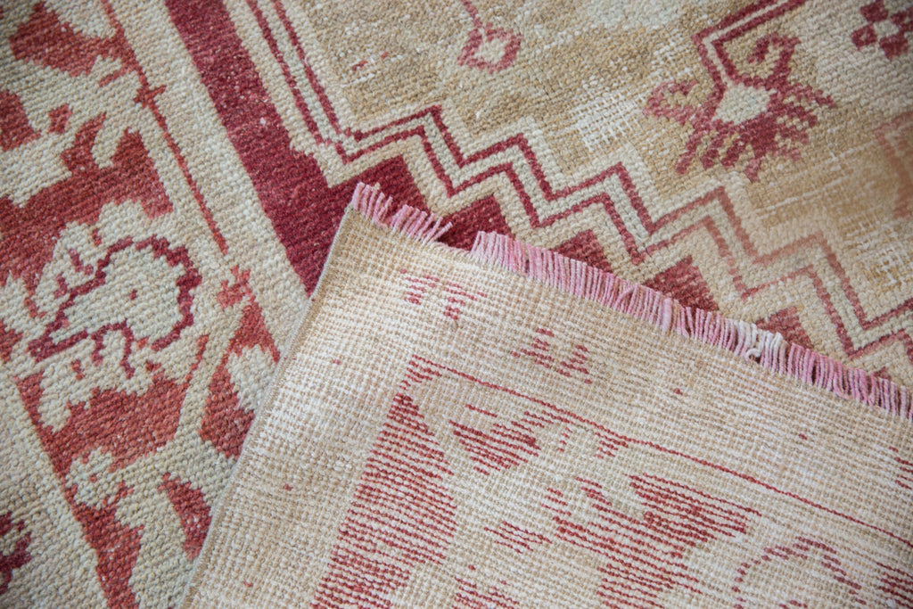 5x9 Vintage Distressed Oushak Carpet