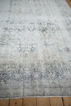 8.5x13.5 Antique Distressed Kerman Carpet