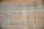 2x3 Vintage Distressed Oushak Rug Mat