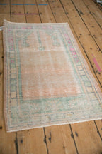 2x3 Vintage Distressed Oushak Rug Mat