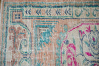 2.5x3.5 Vintage Distressed Oushak Rug