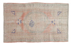 3x4.5 Vintage Distressed Oushak Rug