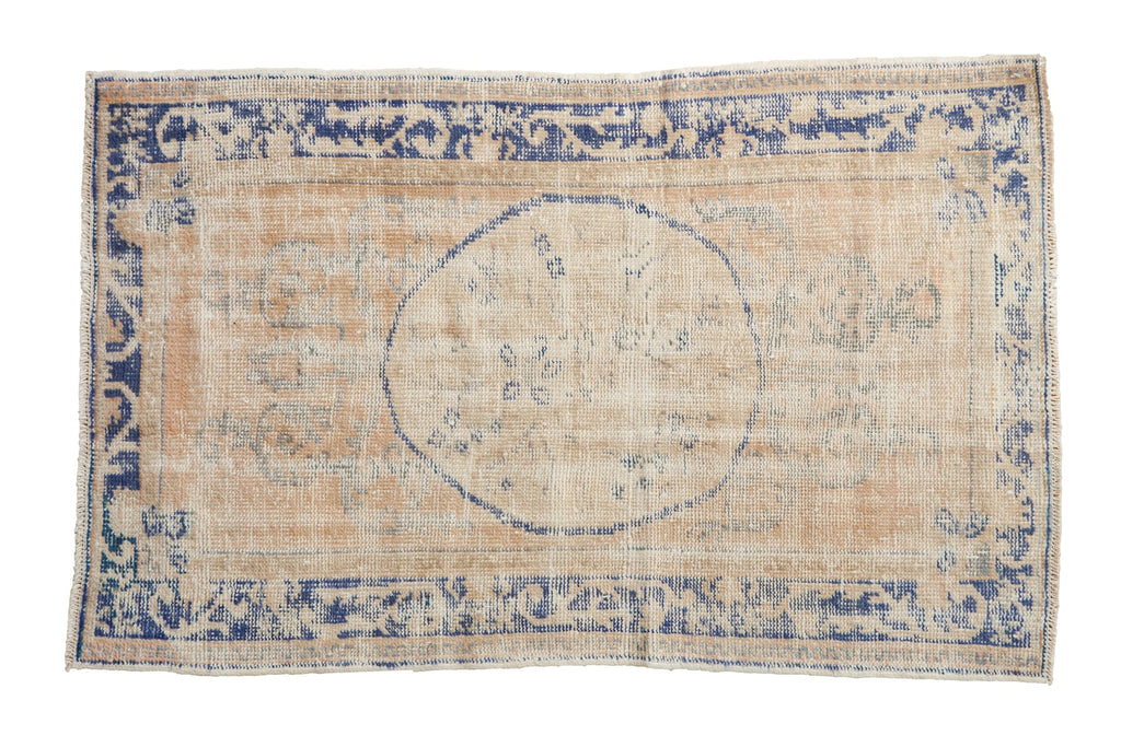 3x4.5 Vintage Distressed Oushak Rug