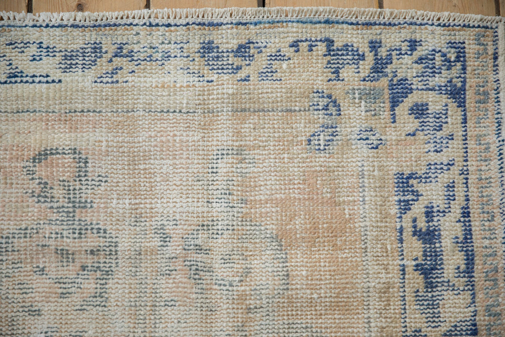 3x4.5 Vintage Distressed Oushak Rug