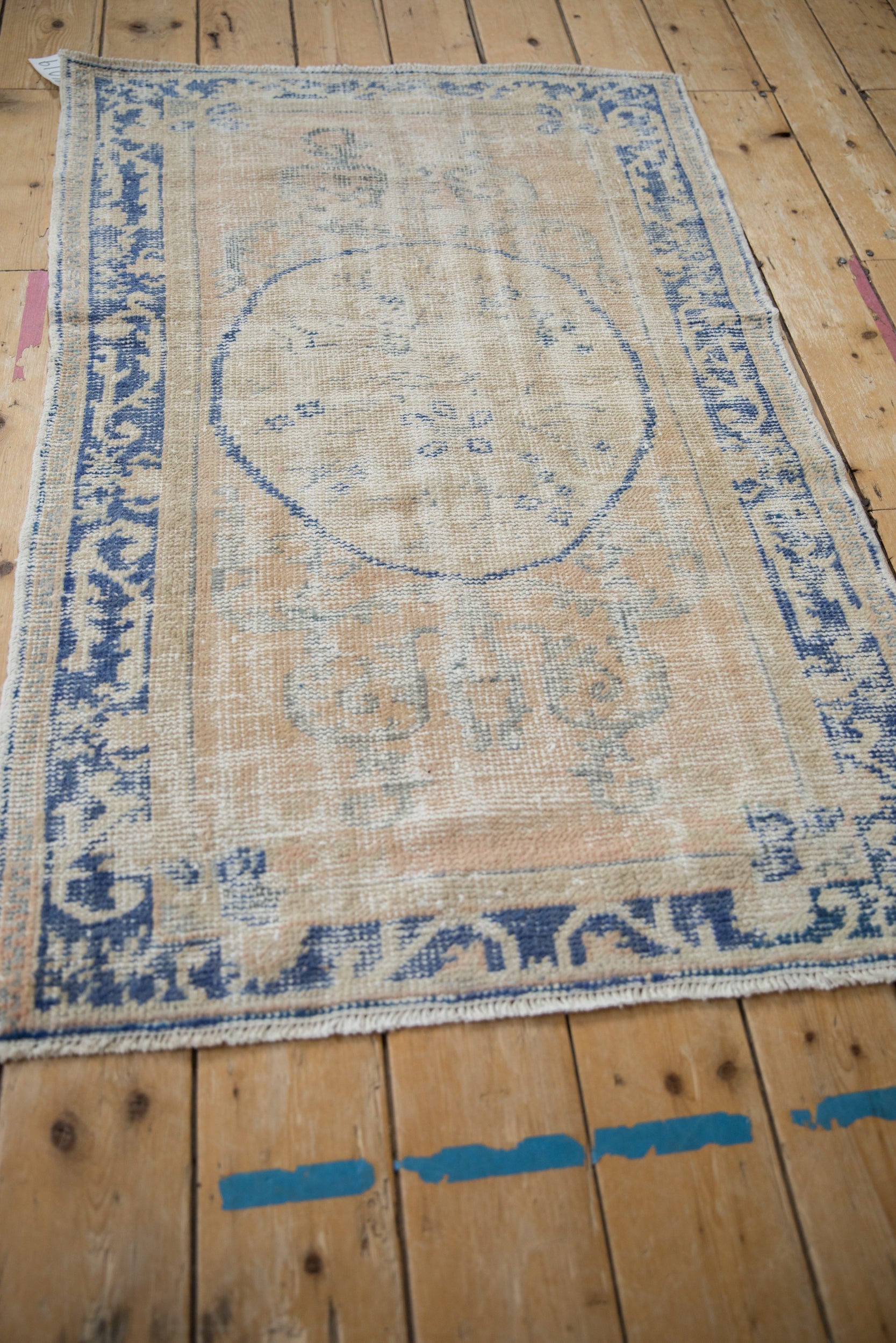 3x4.5 Vintage Distressed Oushak Rug