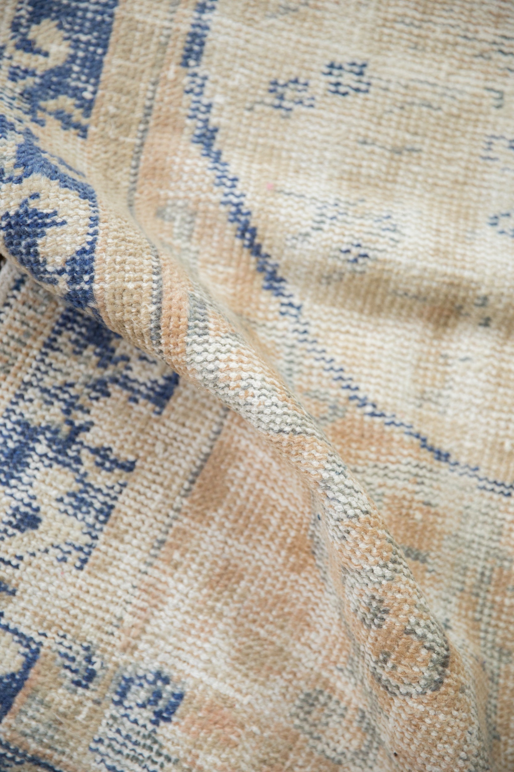 3x4.5 Vintage Distressed Oushak Rug