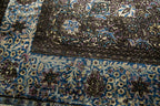 4x7 Antique Silk Kashan Rug