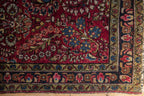 3x5 Antique German Sarouk Rug