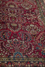 3x5 Antique German Sarouk Rug