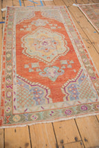 2.5x5 Vintage Distressed Oushak Rug Runner