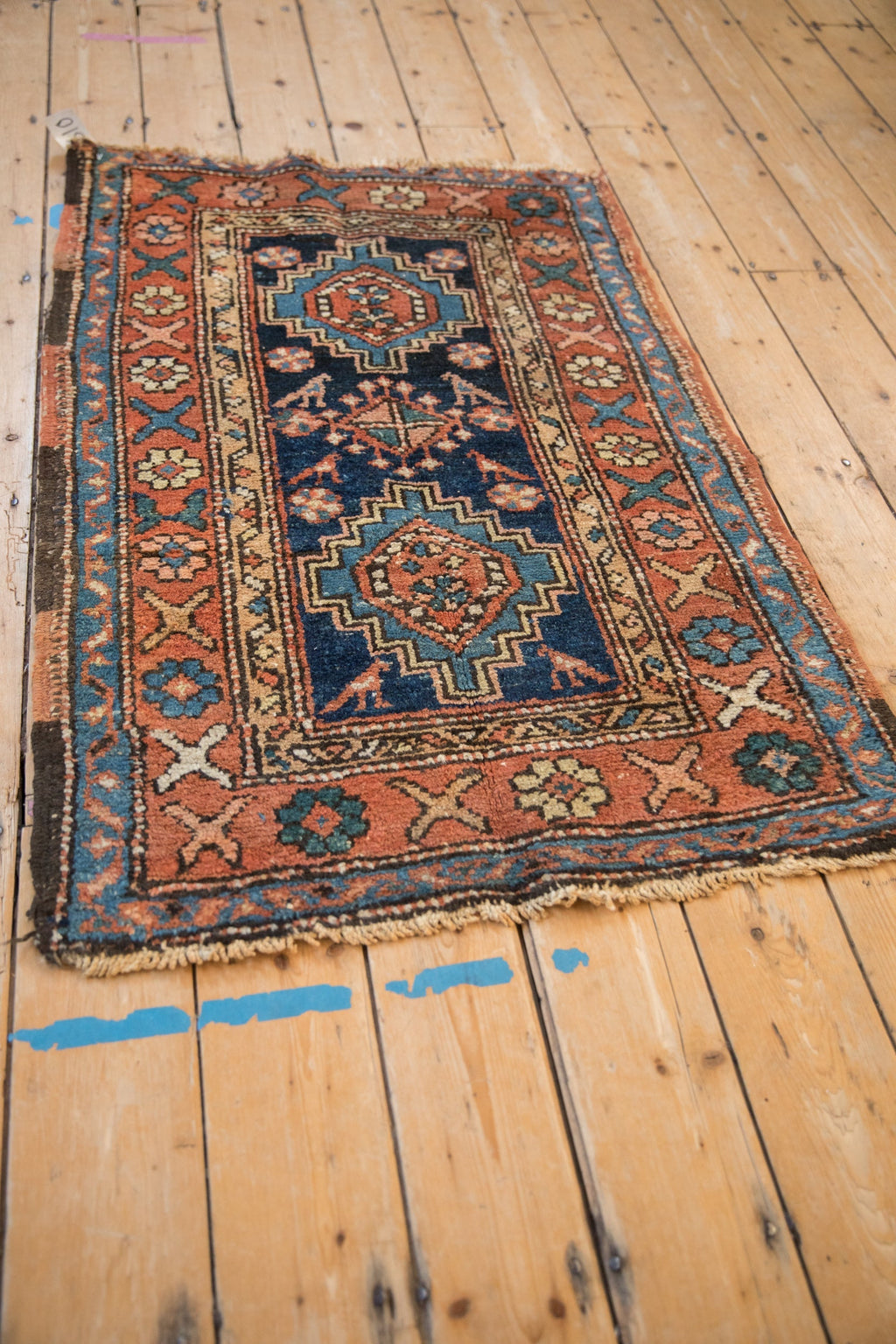 2.5x4.5 Antique Heriz Rug