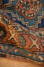 2.5x4.5 Antique Heriz Rug