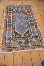 2.5x5 Vintage Distressed Oushak Rug Runner
